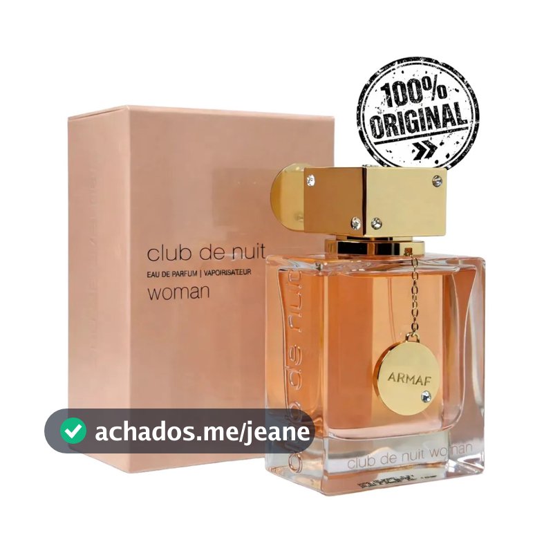 Perfume Arabe Armaf Club De Nuit Woman Feminino Perfume Eau De Parfum 105ml Original Lacrado