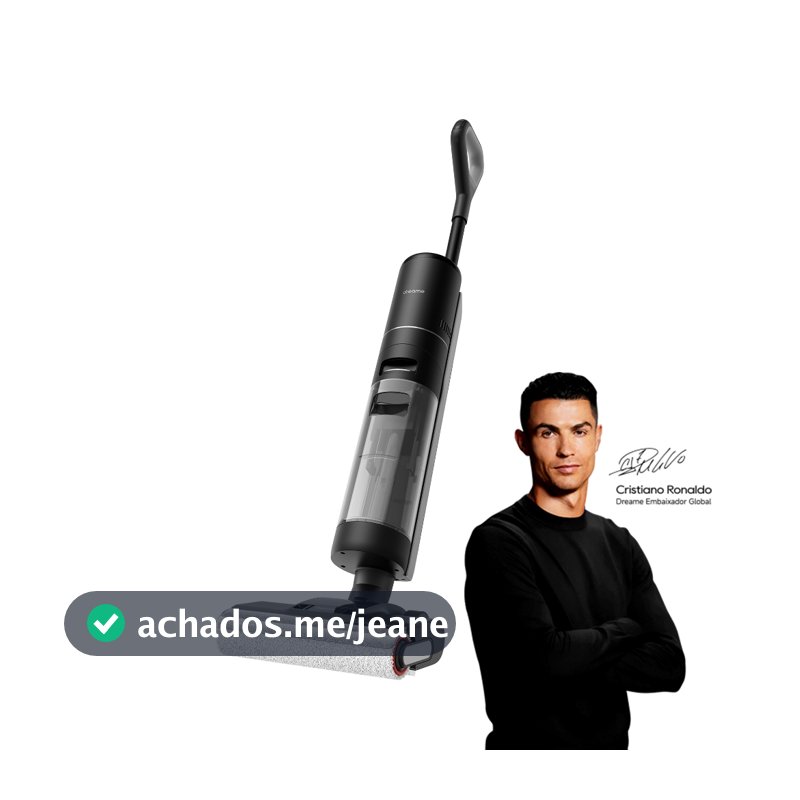 DREAME H12 Pro Plus Aspirador Seco/Úmido，limpeza completa e secagem com ar quente, 127V