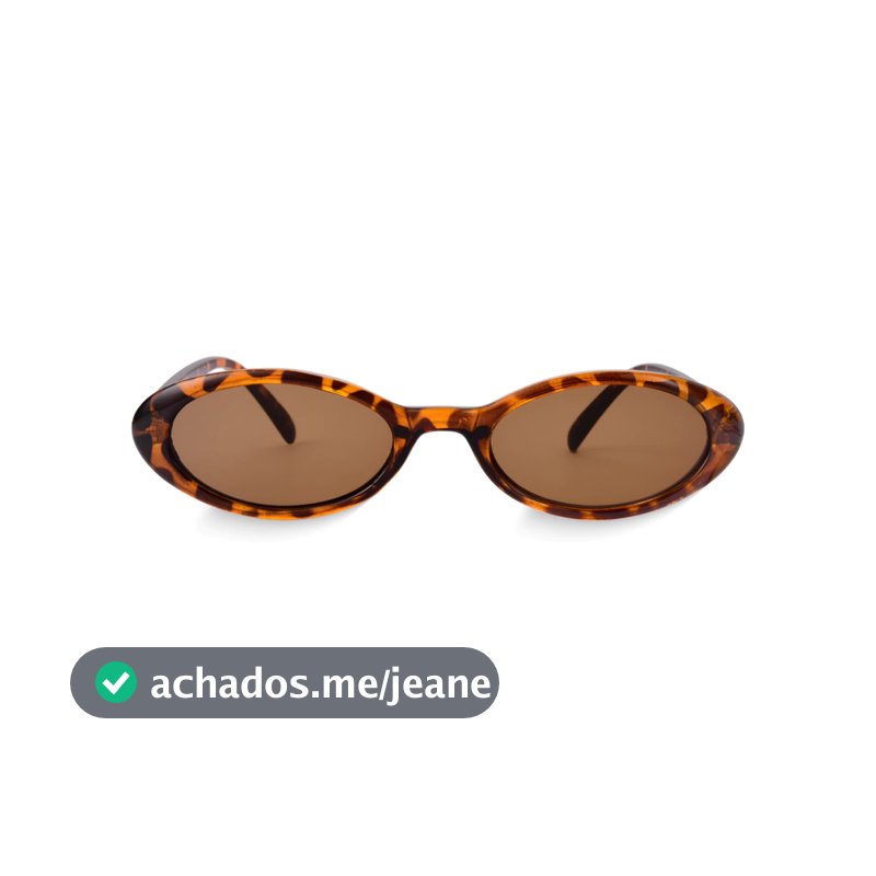 Óculos De Sol Uv400 Oval Feminino Verona Tortoise Giorno
