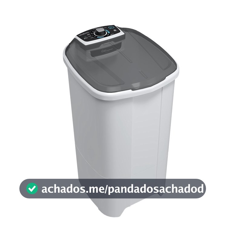 Tanquinho/Máquina de Lavar Roupas Semi-automática 10kg Newmaq, Branca
