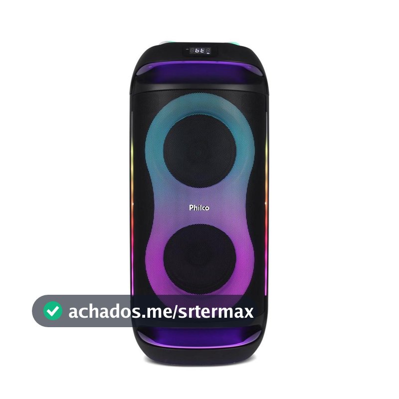 Caixa de Som Philco Extreme Ex Bass 800W PCX6702