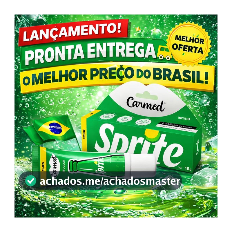 Hidratante Labial Carmed Sprite Incolor 10g