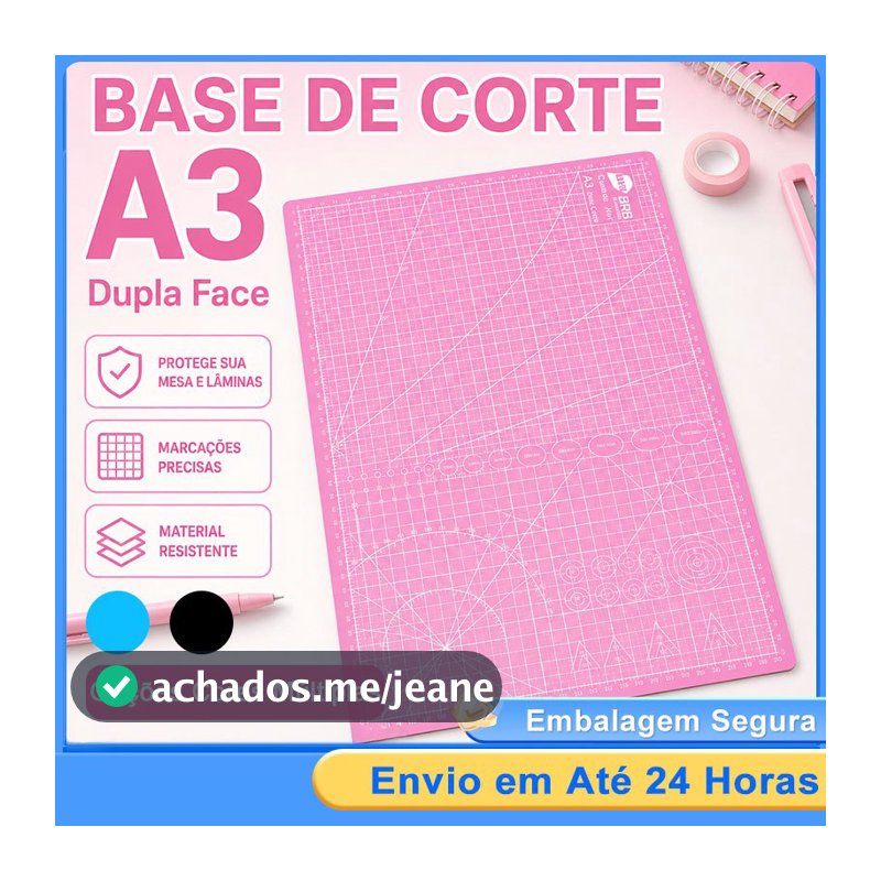 Base Corte Dupla Face A3 A2 45x30 60x45 Tapete Corte Anti-deslizante para Patchwork, Artesanato DIY