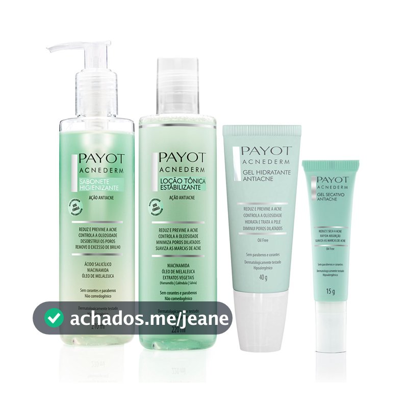 Kit Família Acnederm Payot
