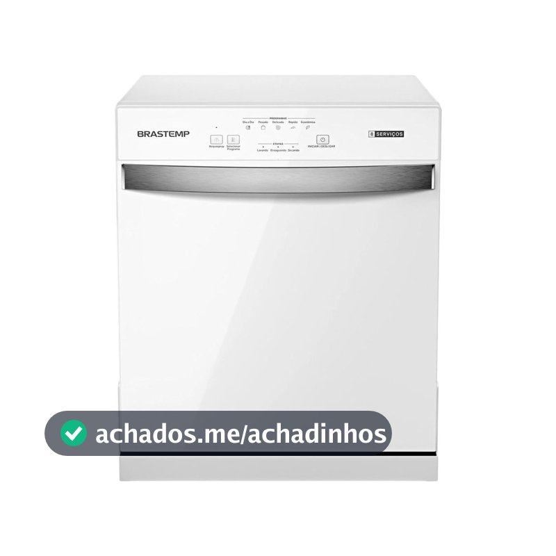 Lava Louças 8 Serviços Brastemp Branca - BLF08BB
