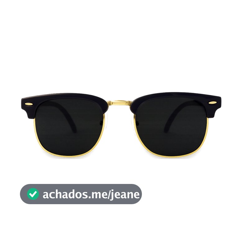 Óculos De Sol Clássico Uv400 Quadrado Soho Green Black