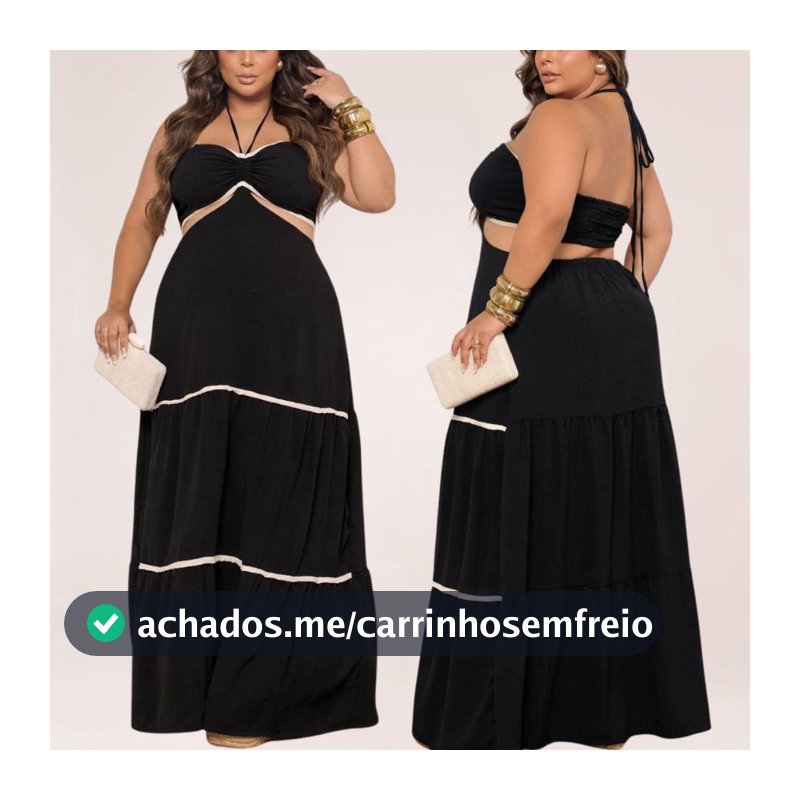 vestido longo moda maior lastex confortável moda plus  size alça de amarração forrado feminino elegante longo casual