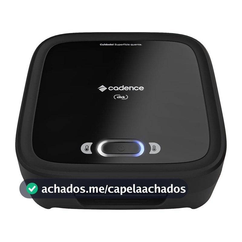 Sanduicheira Grill 750W Botão Liga/Desliga Click SAN400 Cadence
