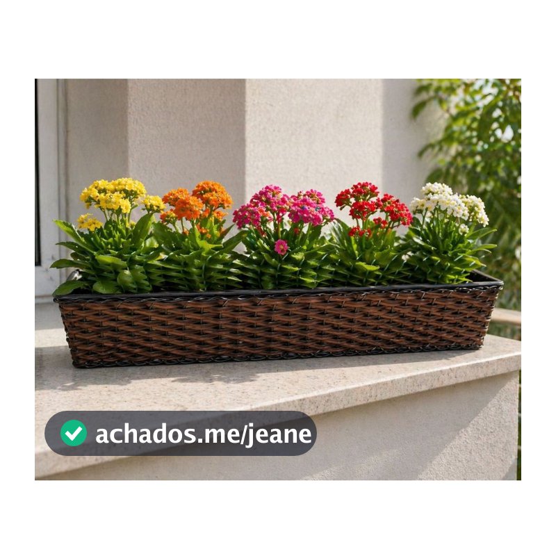 Vaso Floreira Preto NOBRE PRODUTO MATO VERDE TAMANHOS 75 CM / 60 CM /50 CM Jardinagem