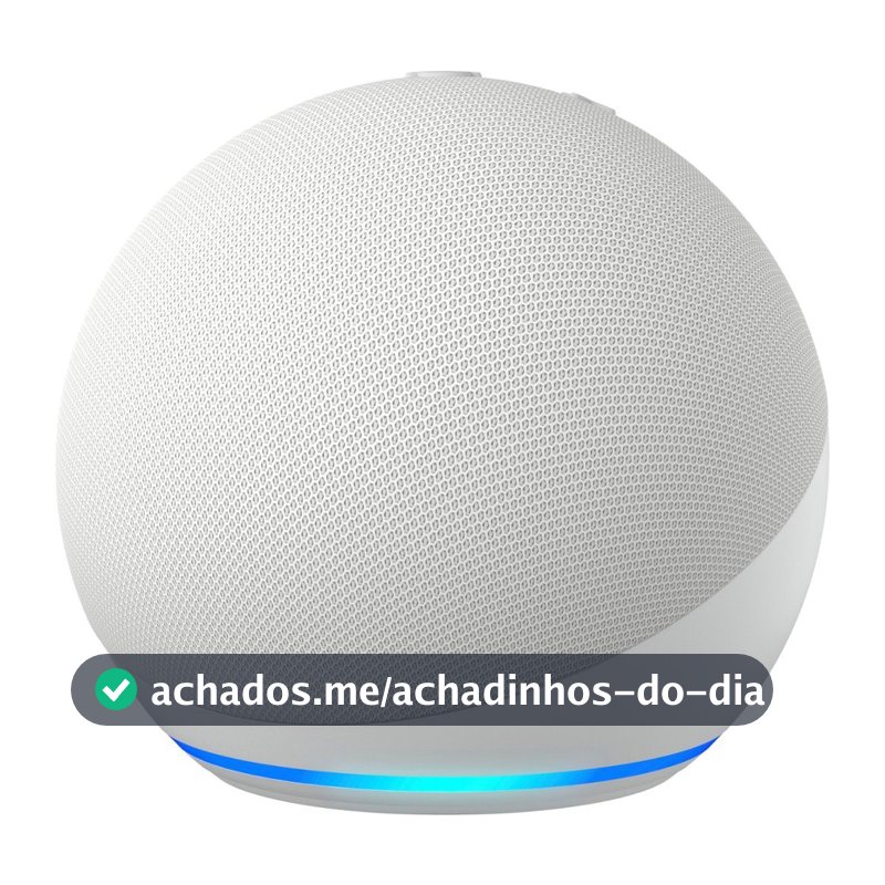 Echo Dot (5ª Geração): Smart Speaker com Alexa - Cor Branca