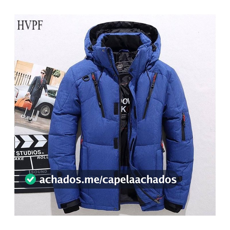 Casaco Térmico De Inverno Parka Warm Hooded Para Homens Casuais HUR8 De Alta Qualidade