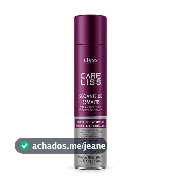 Spray Secante Esmalte Care Liss Óleo De Cravo 400ml