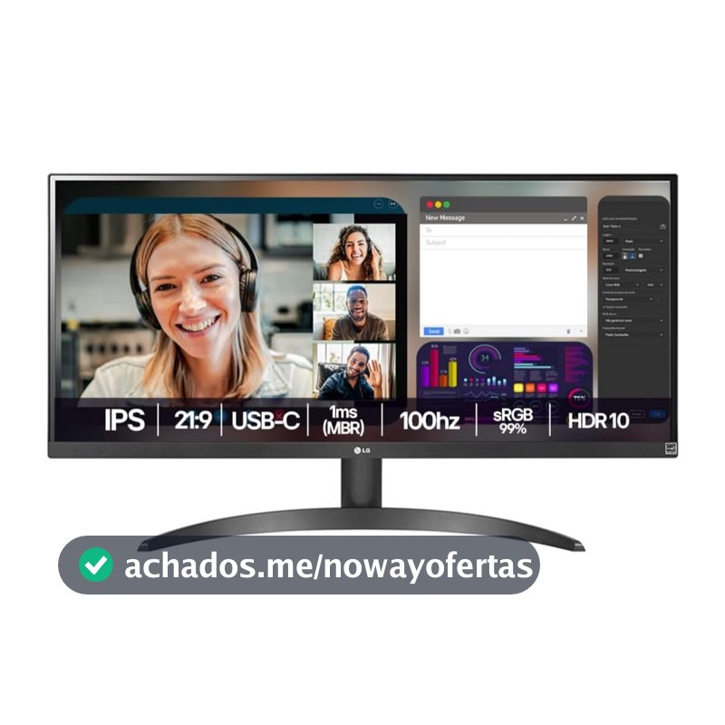 Monitor LG UltraWide™ 29" IPS Full HD 100Hz HDR10