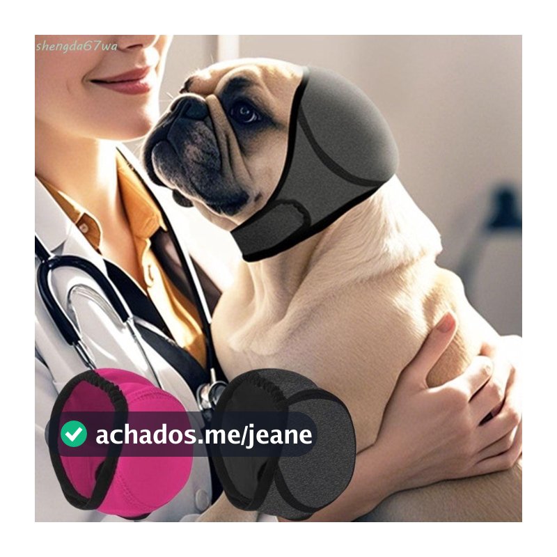 Protetores de ouvido calmantes para cães Sunda, protetores de ouvido à prova d'água e anti-ruído, dispositivo de proteçã