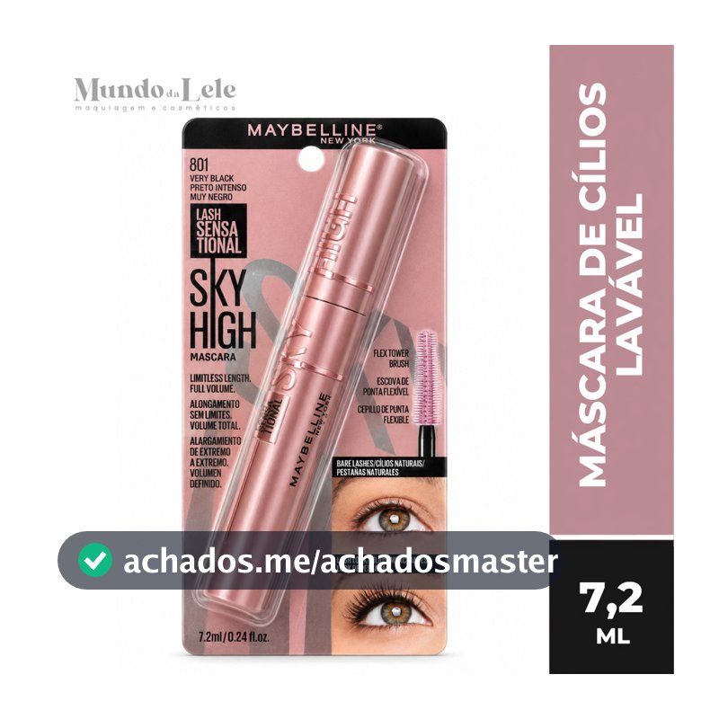 MÁSCARA DE CÍLIOS MAYBELLINE NY SKY HIGH LAVÁVEL 7,2ML