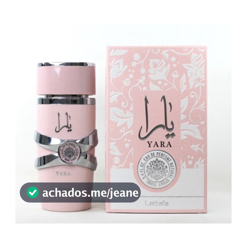 Perfume Arabe Original Lattafa Yara Rosa  Edp 100ml Selo Novo