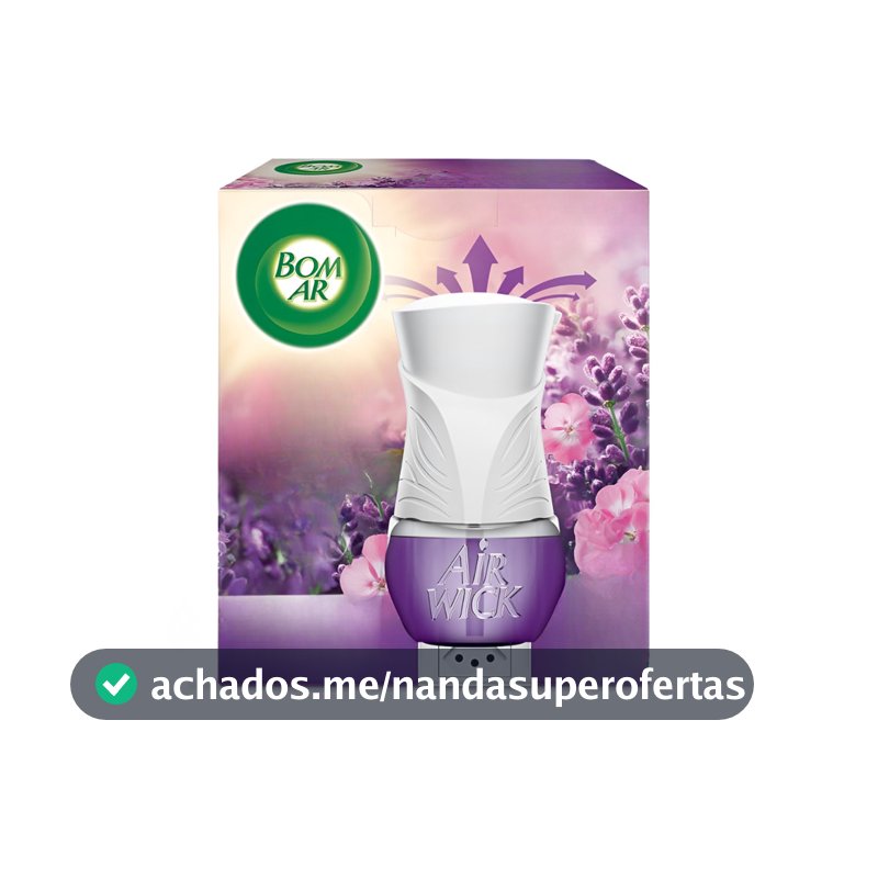 Odorizador Elétrico Aplicador + Refil 16ml Bom Ar