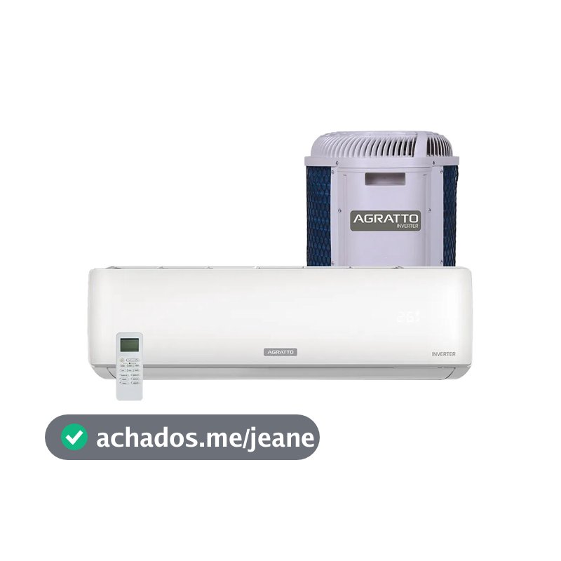 Ar Condicionado 12000 Btus Split Hi Wall Inverter Agratto Frio Zen Top 220v