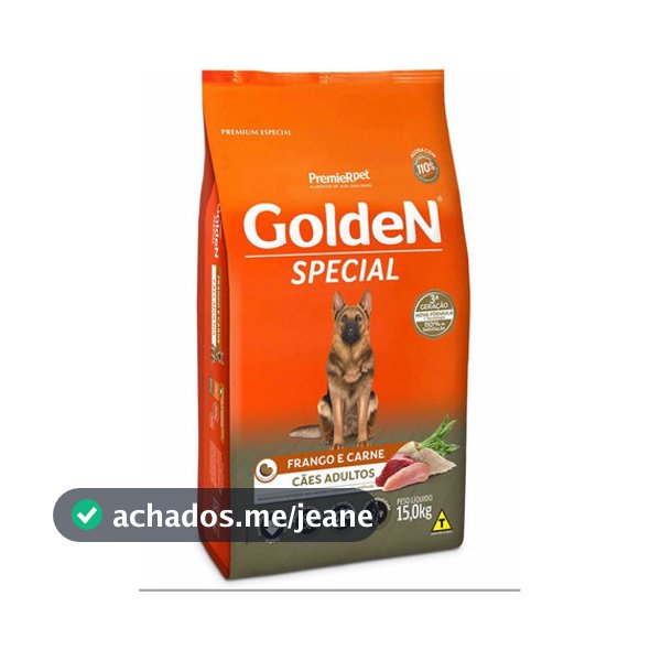Ração Golden Special  Cães Adultos Frango e Carne 15kg
