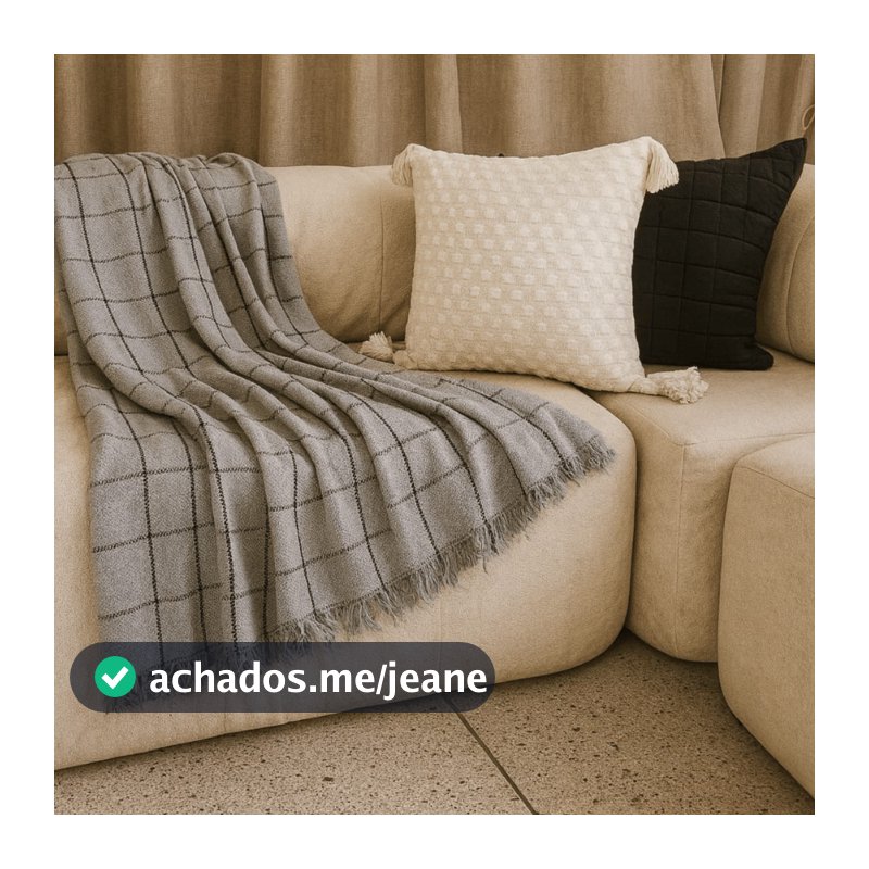 Colcha/Manta Decorativa – Estilo, Conforto e Sofisticação para sua Casa