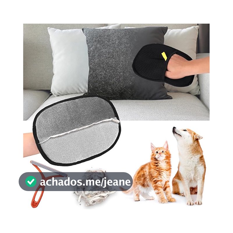 Luvas Removedora de Pelo Escova De Limpeza Para Animais , Luvas de Limpeza