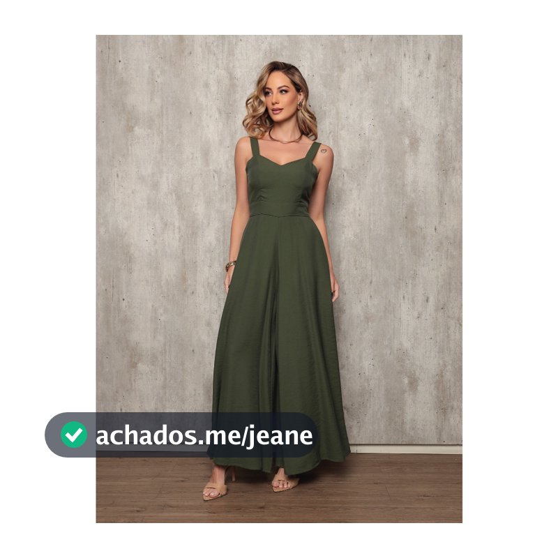 Macacão Casual confortável com bojo Elegante
