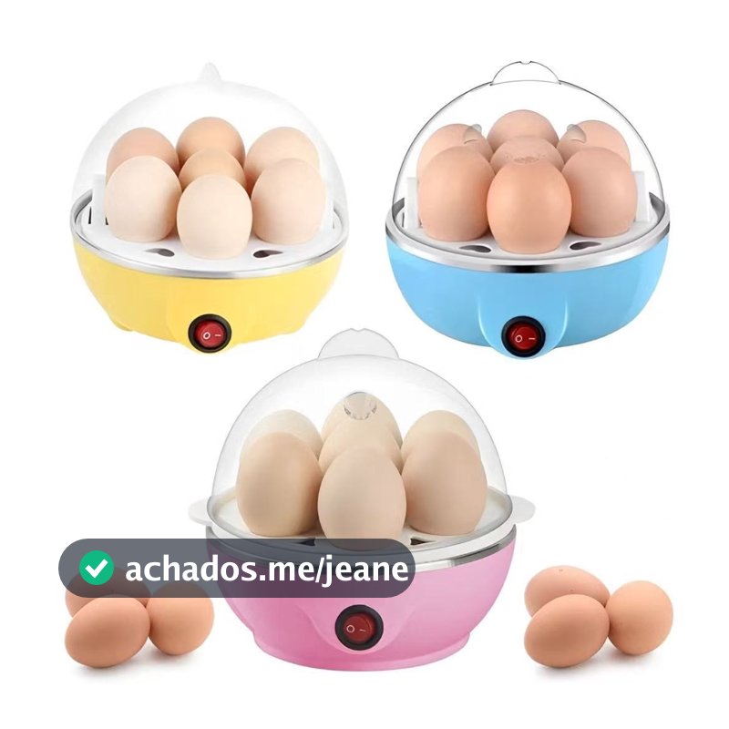 Cozedor de Ovos Elétrico Multifuncional - Egg Cooker 110V--21621