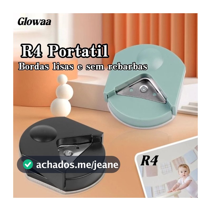 portátil arredondador de canto Cortador de fotos Ferramentas de artesanato faça você mesmo Aparador de papel 4/7/10 mm