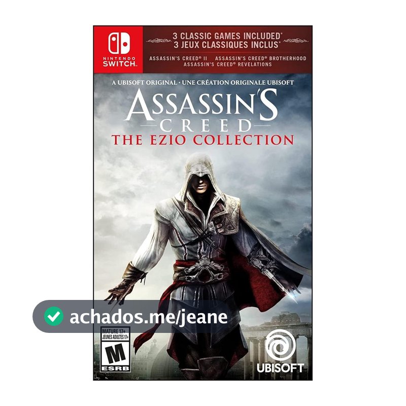 Assassins Creed The Ezio Collection Switch Midia Fisica