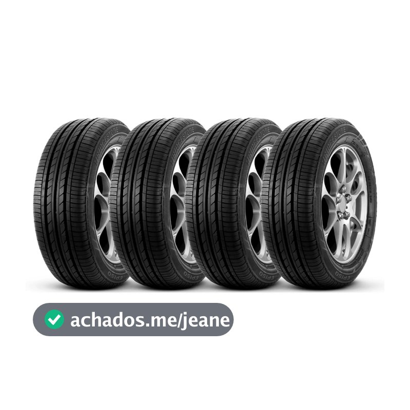 Kit 4 Pneus 195/65R15 Bridgestone Ecopia EP150 91H
