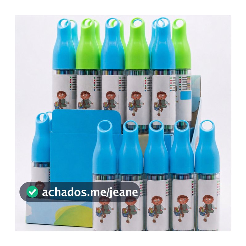 Kit 4 Canetinhas P Lembrancinha 12 PÇs Estojo de Canetinha Ponta fina