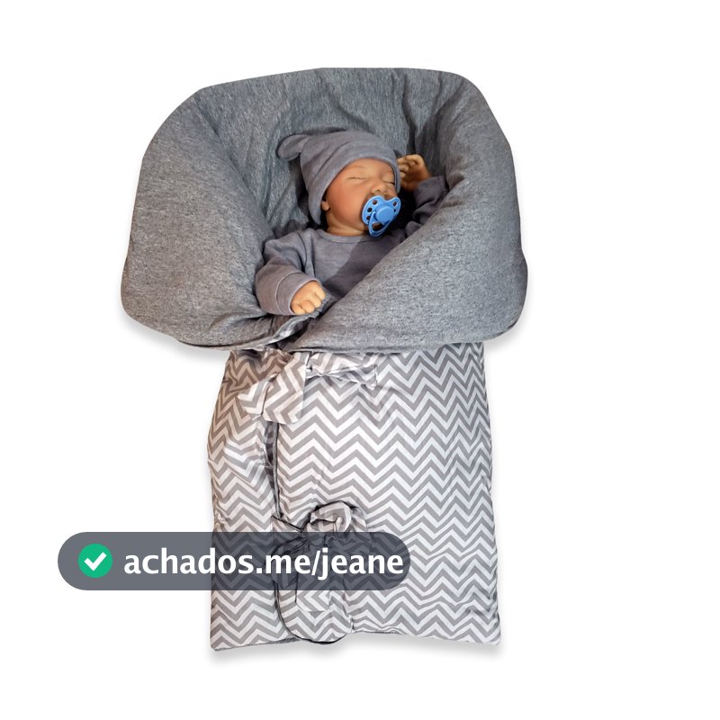 Manta Saco Dormir Porta Bebê Recém Nascido Enxoval Cobertor edredom