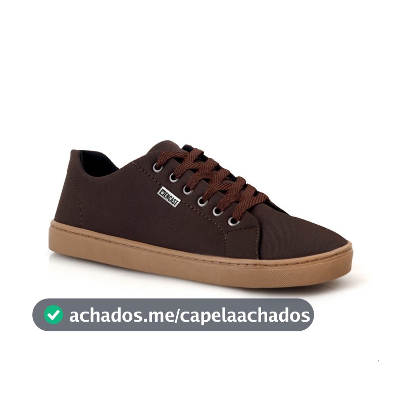 Tênis casual modelo estiloso e confortável