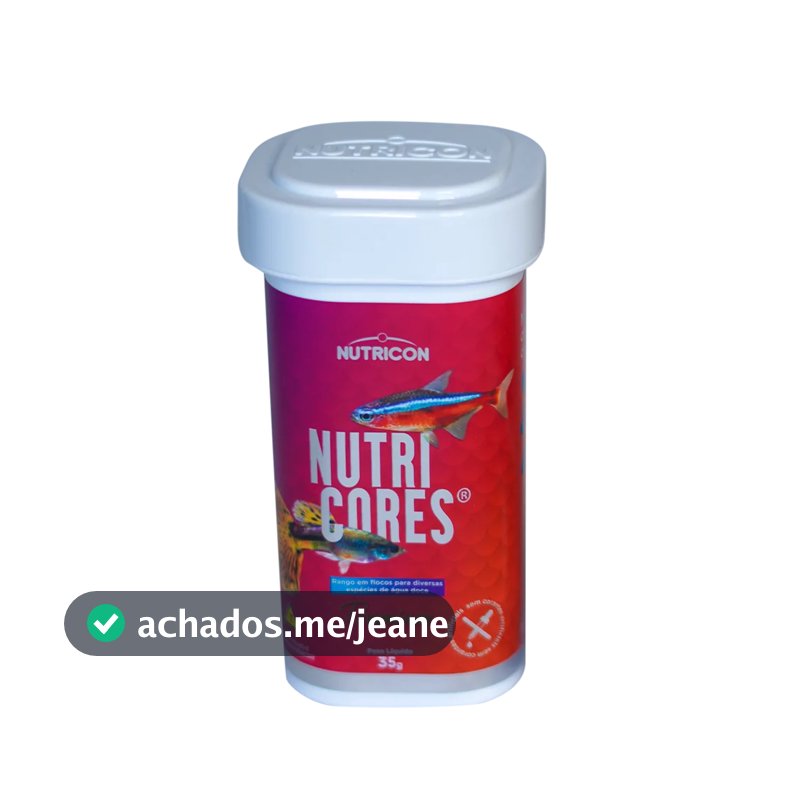 Nutricon Nutricores – Ração Premium em Flocos para Peixes Tropicais!