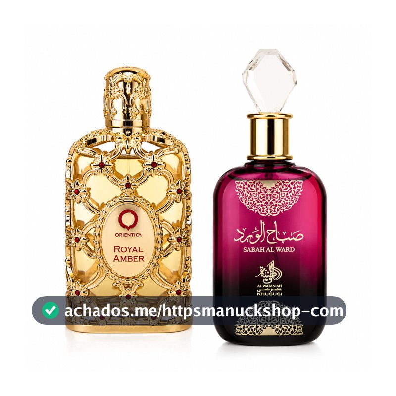 Kit Sabah 100ml + Royal Amber 80ml