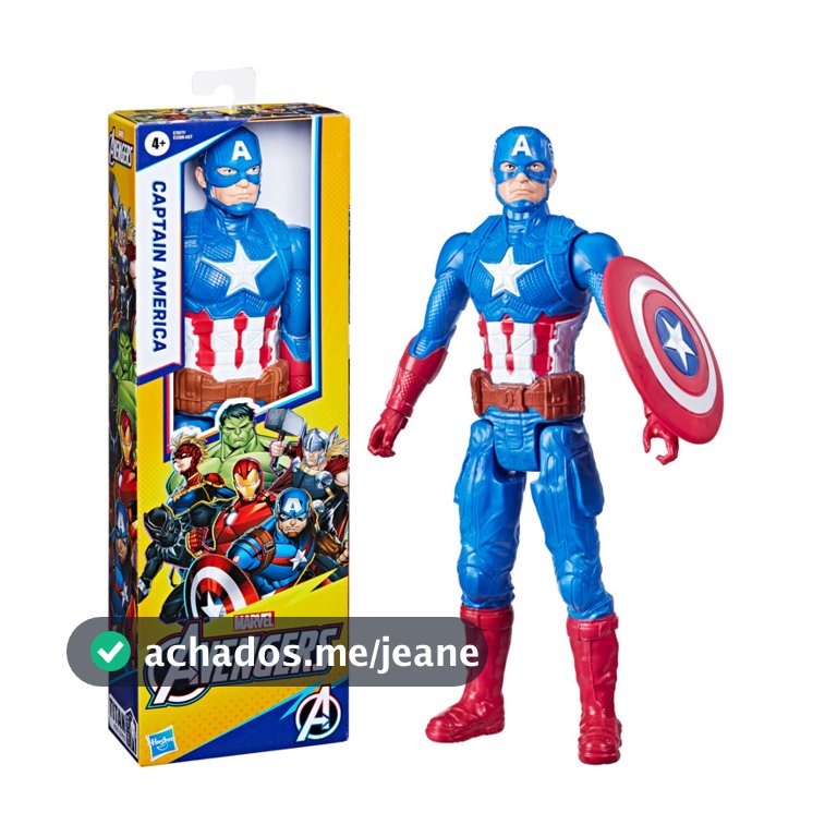 Boneco Avengers Capitão América - Hasbro E7877