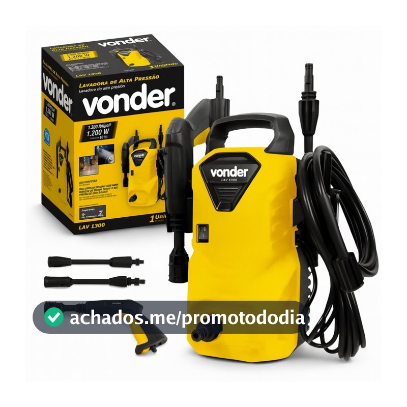 Lavadora De Alta Pressão Vonder Lav1300