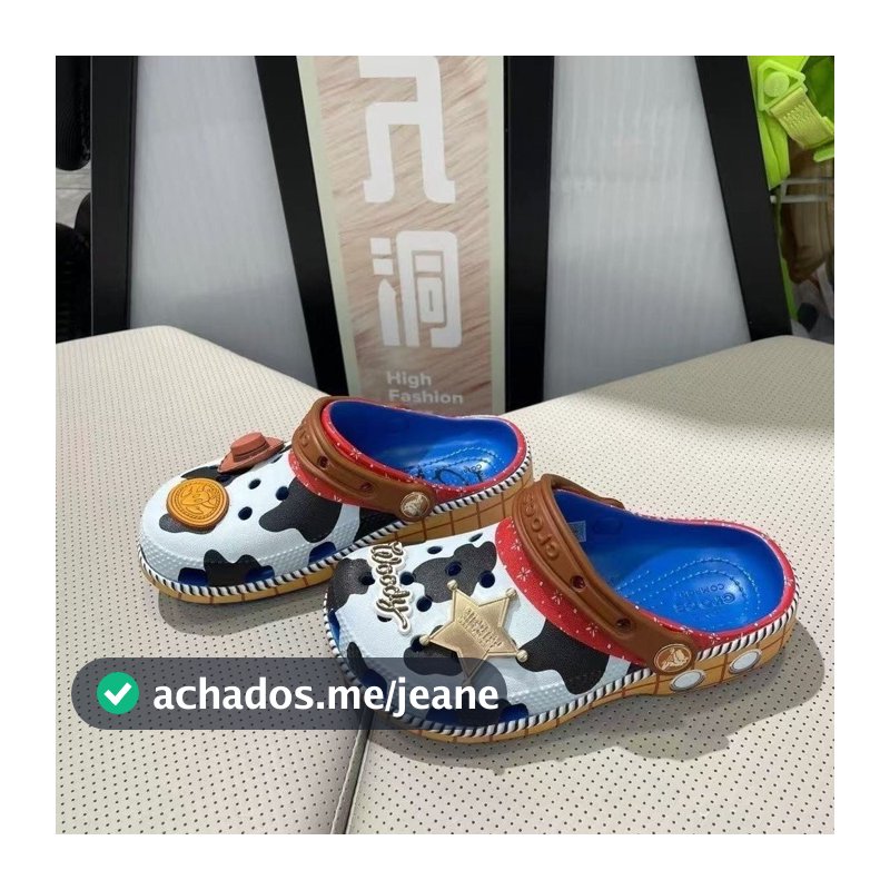 Sapatos De Praia Infantis Toy Story Woody Cartoon Com Sola Macia Para Meninos E Meninas