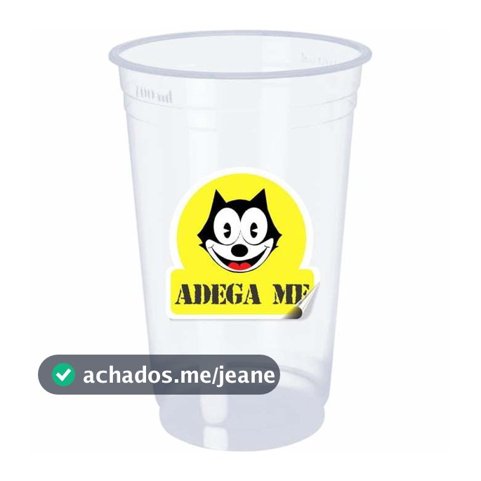 Adesivo para copo, copão de adegas e comercio e eventos em geral