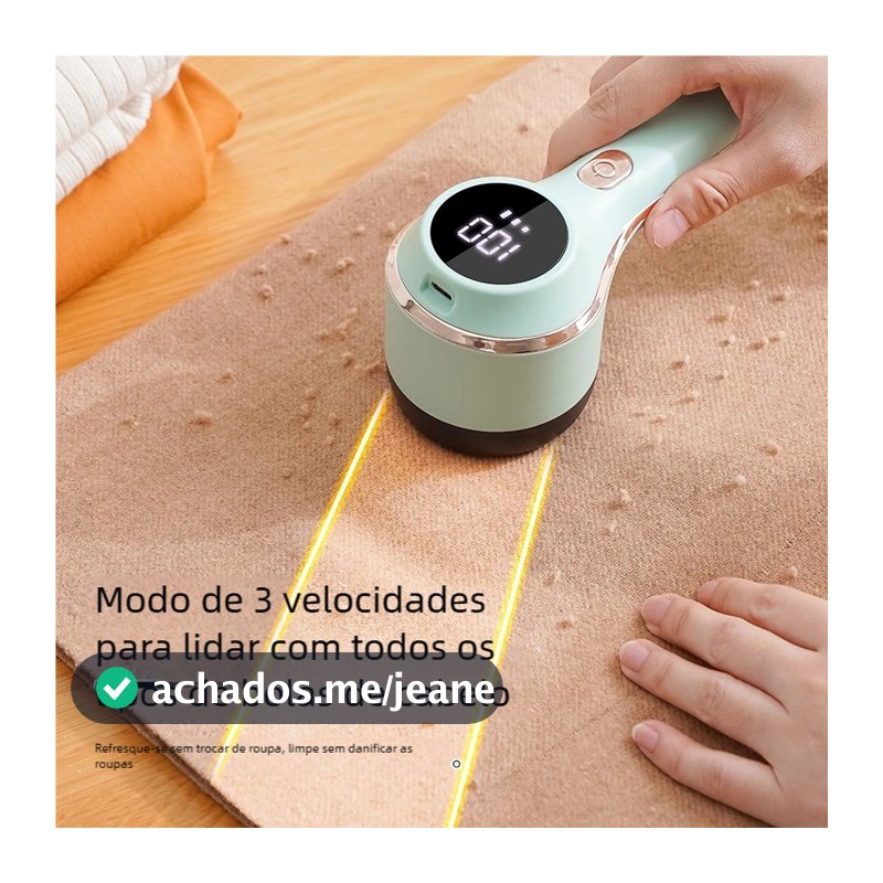 Eficiente Tecido Defuzzer Removedor Fiapos Display Digital Bolas Cabelo Suéter Barbeadores Roupas Sofá Cama Recarregável