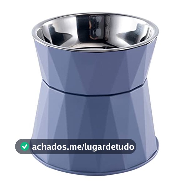 Comedouro Elevado Ergonômico Cães E Gatos