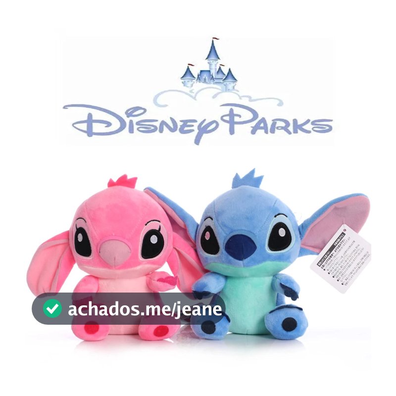 Pelúcia Lilo E Stitch Disney 20cm - Pronta Entrega - Super Promoção