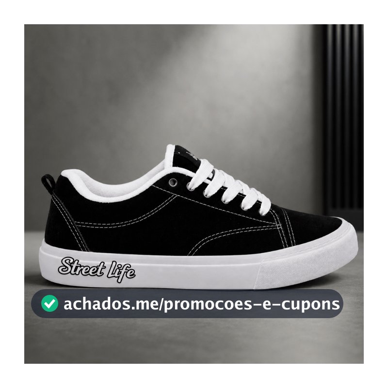 Tenis Street Life Masculino Feminino Queridino Casual 2026