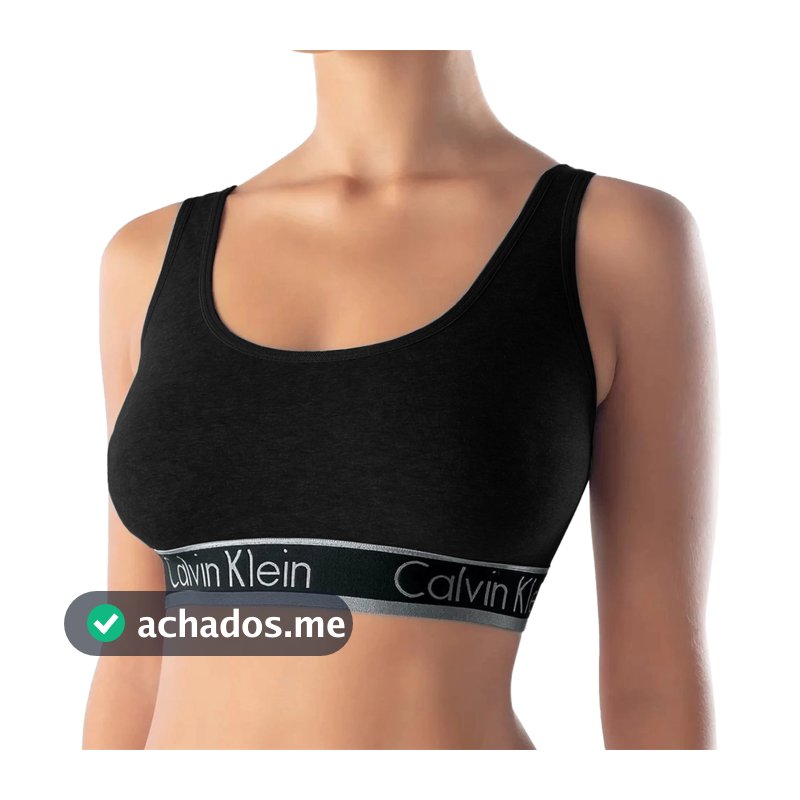 Top Academia Calvin Klein Cotton Top Regata Fitness Premium Top Calvin Klein Feminino Original