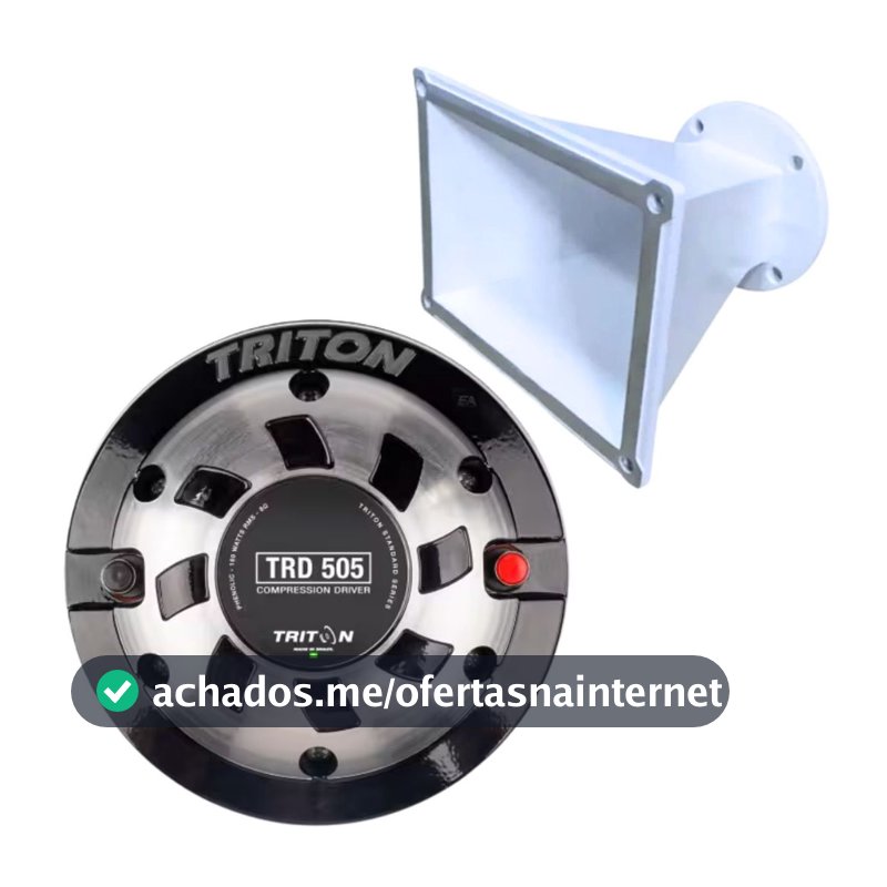 Driver Trd505 8 Ohms 320w Rms Triton C/ Corneta 1519