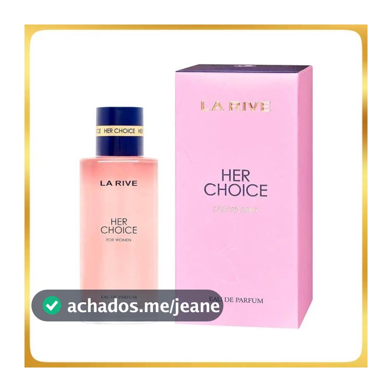 Perfume Feminino Her Choice La Rive 100ml EDP