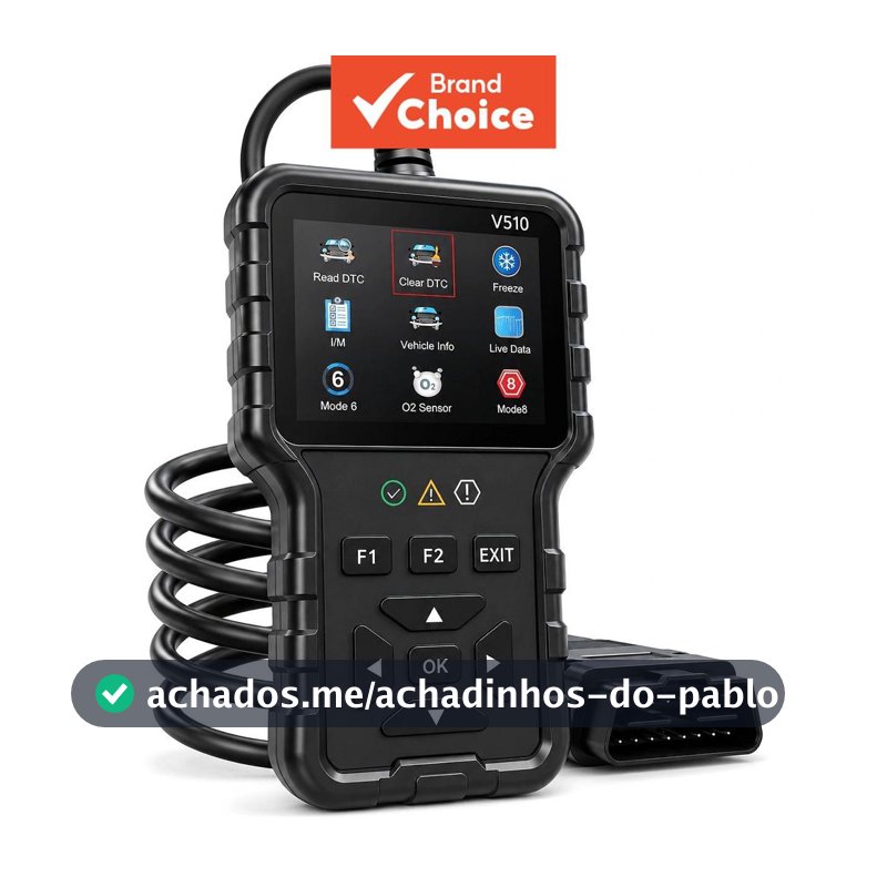 V510 Professional Obd2 Scanner Leitor De Código De Motor De Carro Ferramenta De Verificação De Diagnóstico Automotivo Ob