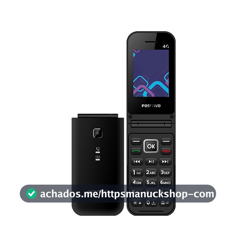 Celular Positivo P51 Flip 4G Dual Sim Rádio FM