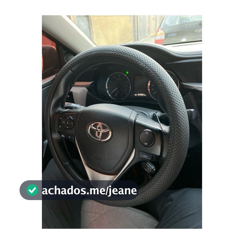 Capa Volante Carro Couro Universal luxo antiderrapante Anti-suor Esportiva