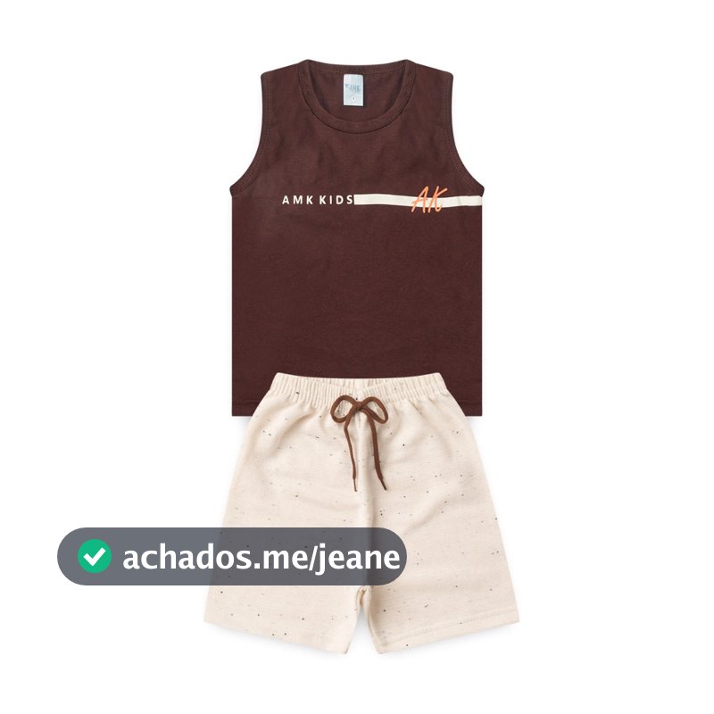 Conjunto Infantil Menino Masculino Camiseta e Bermuda L07